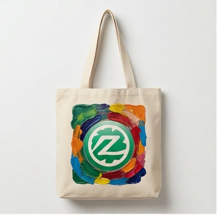 ZENVY | Art Canvas Tote – No.01